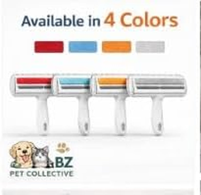 Reusable Pet Hair Remover Roller – Self Cleaning Dog & Cat Fur Remover for Couch, Carpet & Clothing